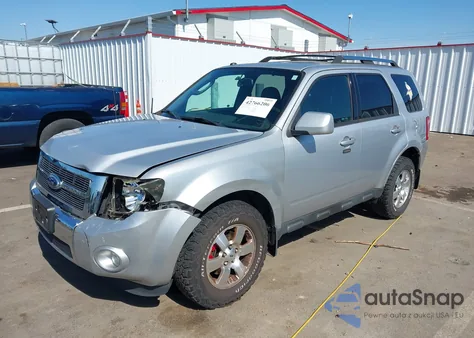 2012 Ford Escape Limited z USA, uszkodzony, nr VIN 1FMCU9EG6CKC26771